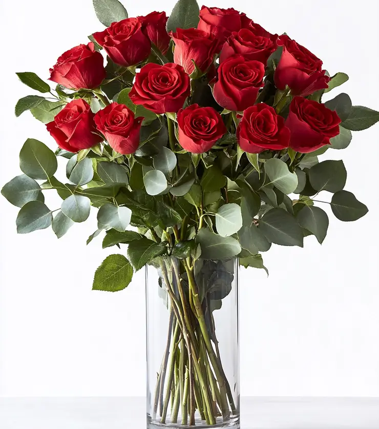 One Dozen Red Roses