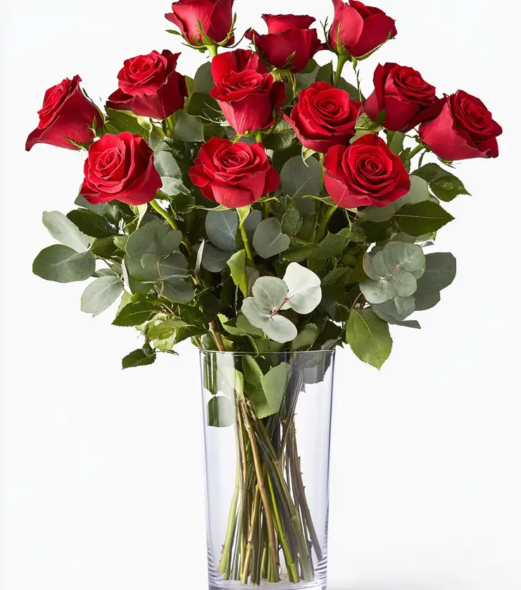 One Dozen Red Roses